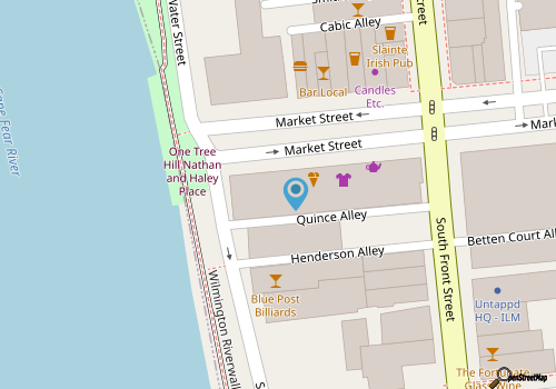 Ghost Walk of Old Wilmington map location