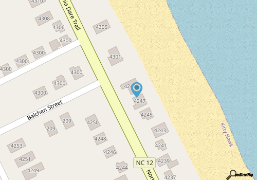 Beach House map location