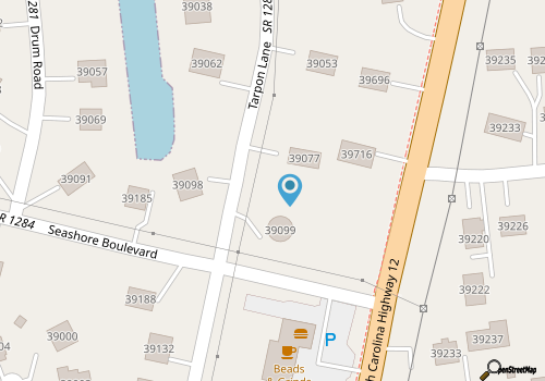 Tarpon Drive Hideaway Unit A map location