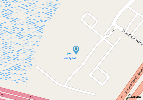 Courtyard Charleston Mt. Pleasant map location