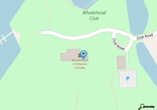 Whalehead Club Museum Shop map location