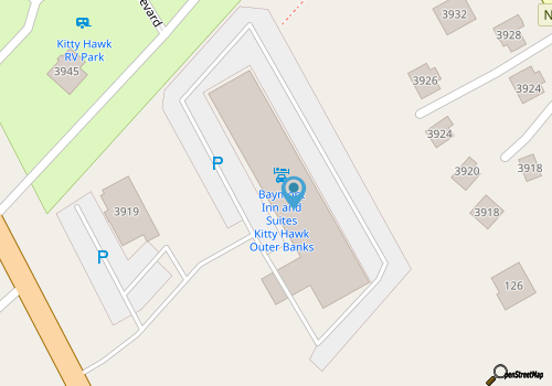 Holiday Inn Express Kitty Hawk map location