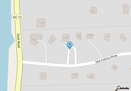 Hurricane Charlie's map location