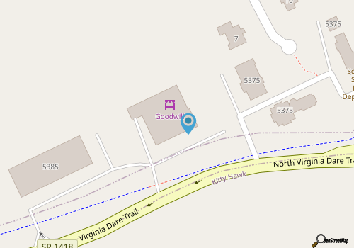 Goodwill Industries of Eastern NC Inc. - Southern Shores map location