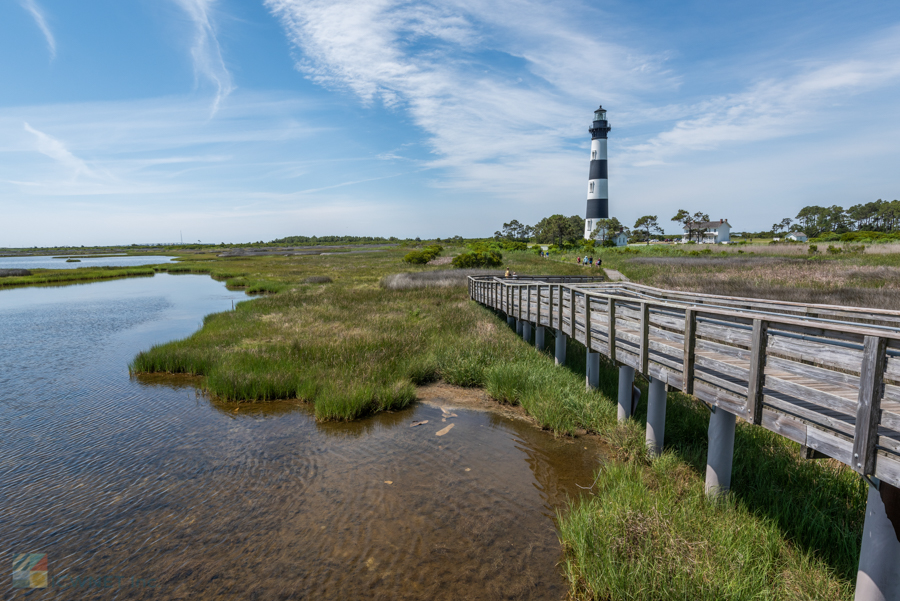 Marsh walk at Bodie Island Lighthouse