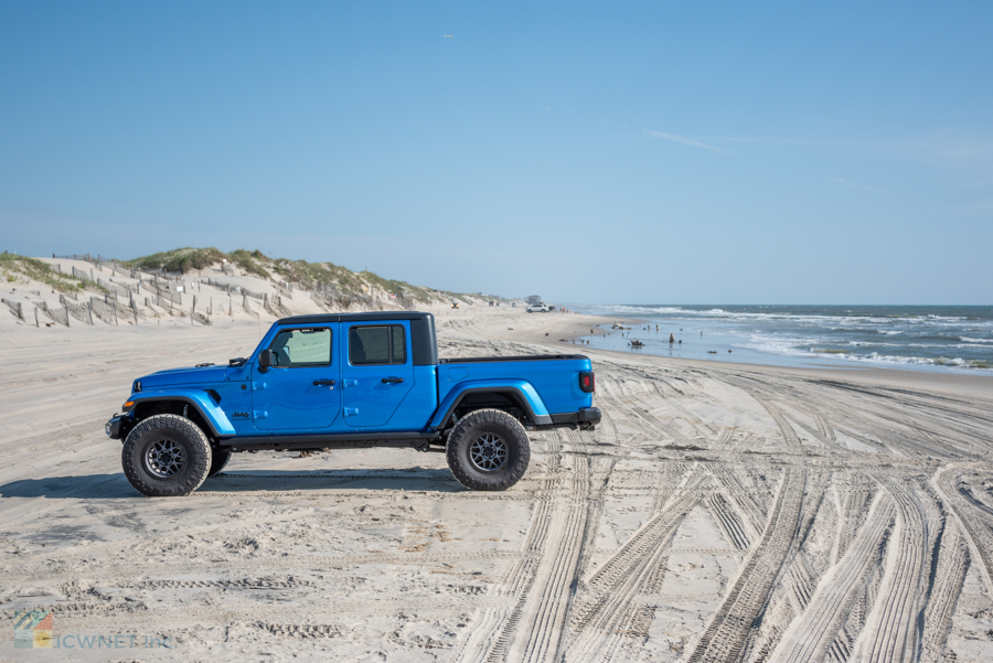 4x4 beach in Carova