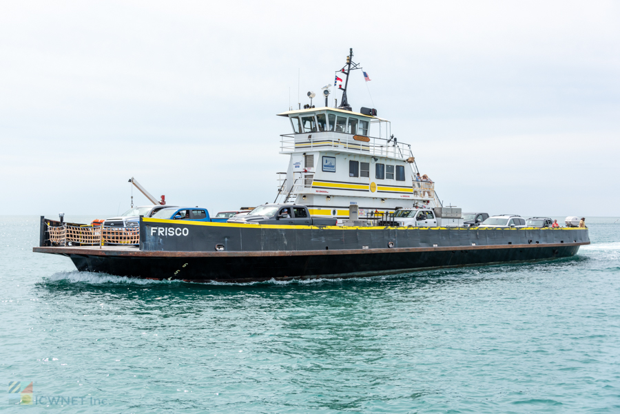 Hatteras-Ocracoke ferry coming and going