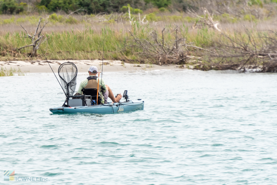 Kayak fishing