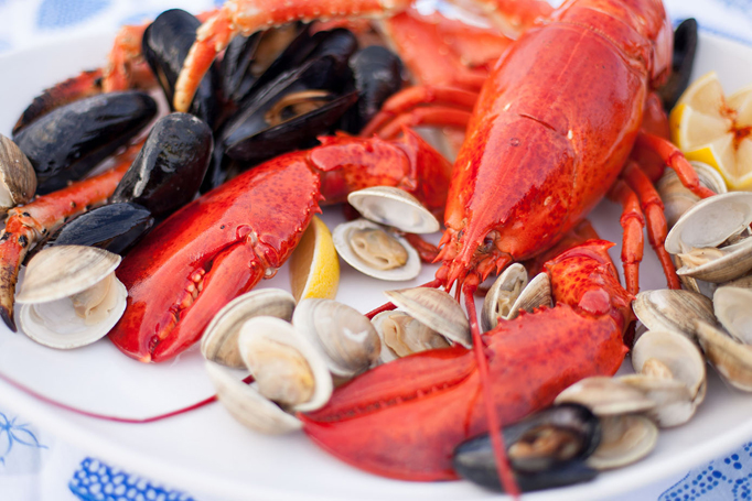 Steamers Restaurant lobster and  muscles