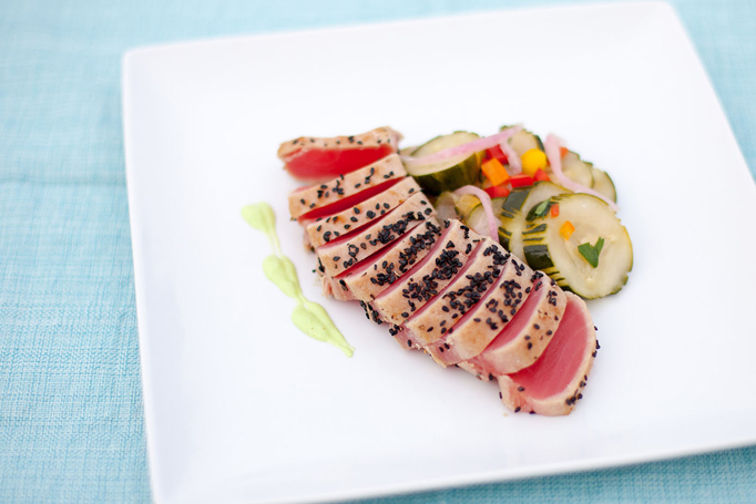 Steamers Restaurant seared tuna
