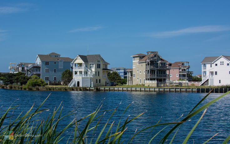 A neighborhood in Avon NC