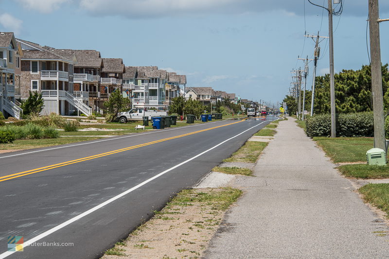 Multi-use path in Nags Head NC