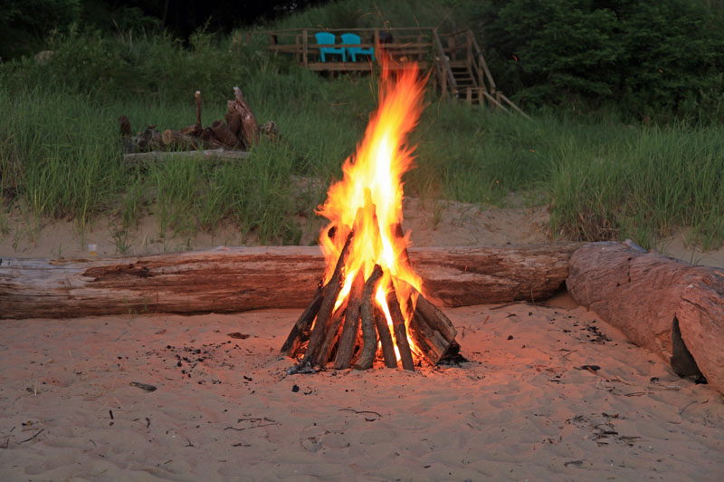 Beach Bonfire