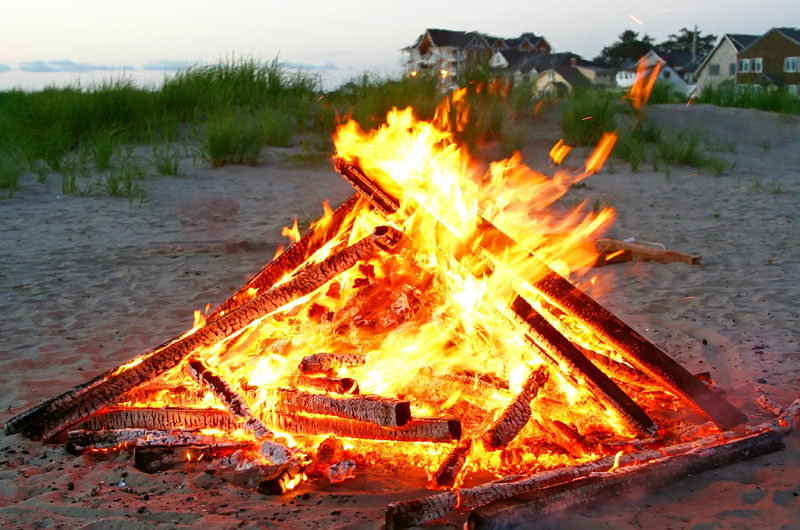 Beach Bonfires