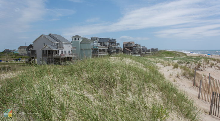 Beachfront homes in Buxton