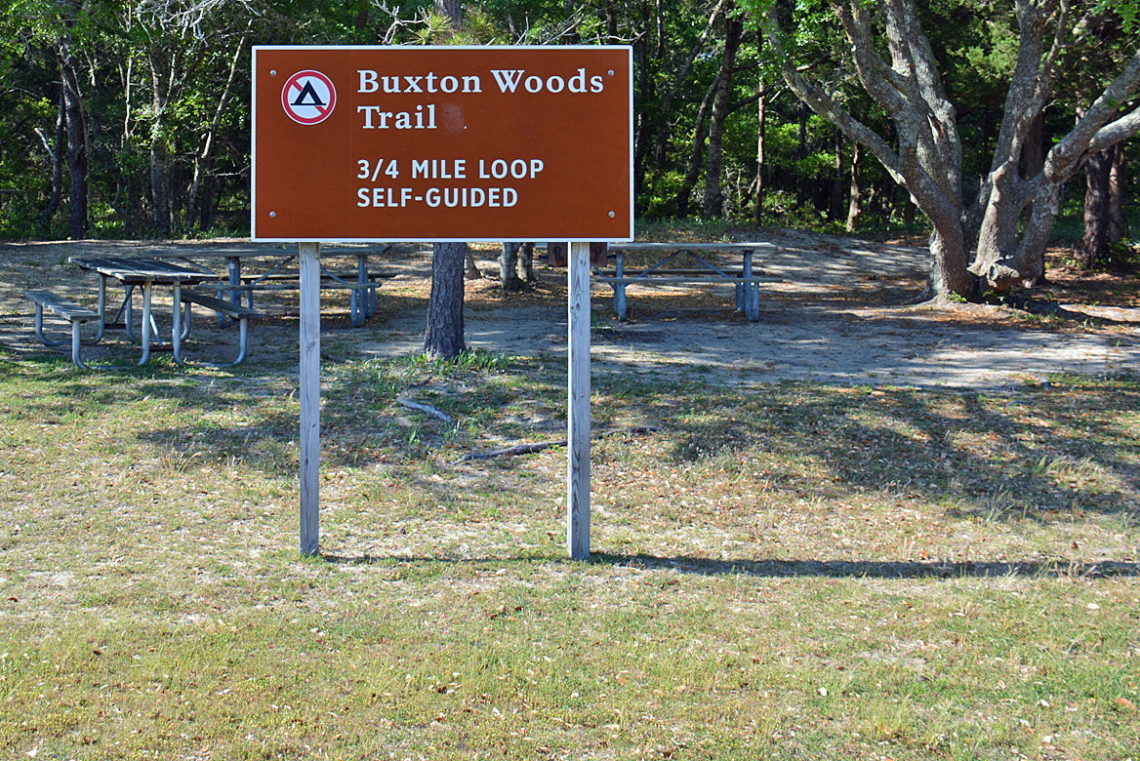 Buxton Woods sign - Hatteras Island