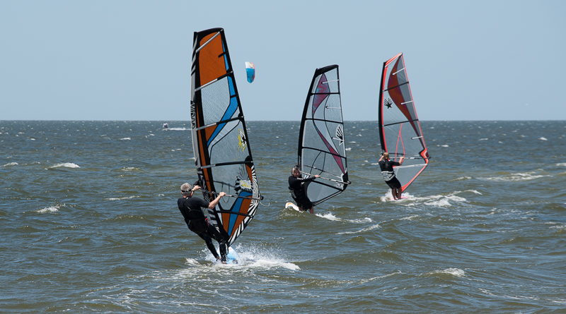 Windsurfing Pamlico Sound