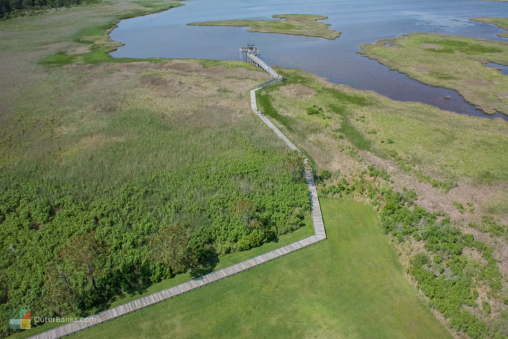 Marshes near Bodie Island Lighthouse
