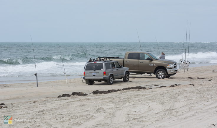 4x4 Beach Access near Oregon Inlet