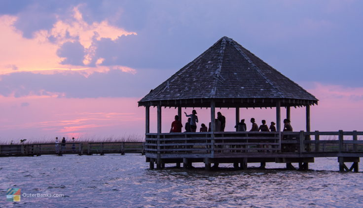 Sunset at Currituck heritage Park