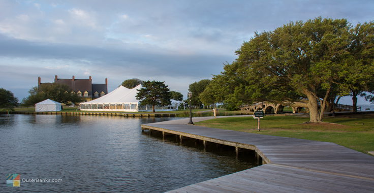 Wedding venue at Historic Corolla Park