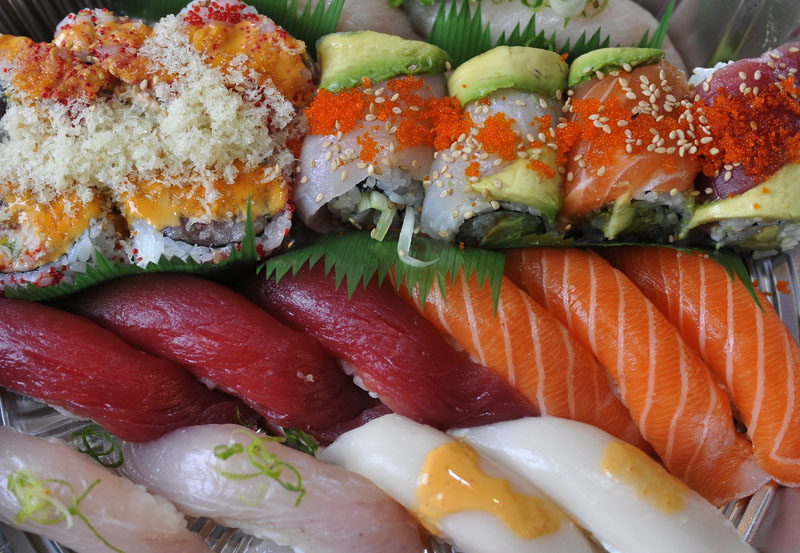 Sushi and Sashimi