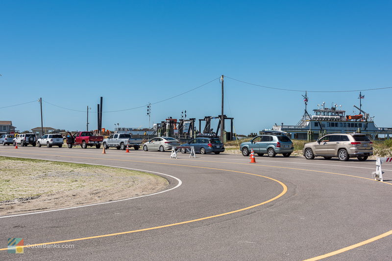 Hatteras - Ocracoke Ferry vehicle line