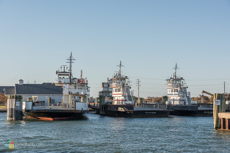 Ferries at Hatteras Inlet