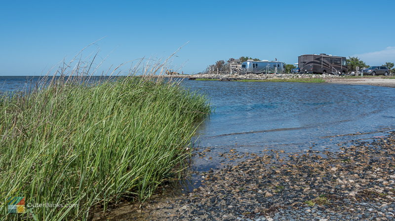 A soundside RV park in Frisco, NC