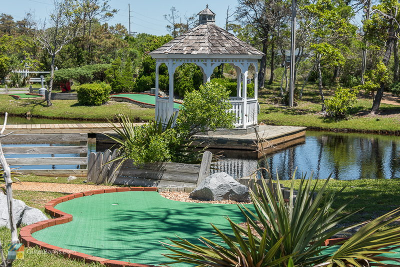 Mini golf on Hatteras Island