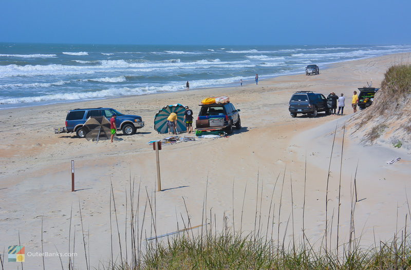 4x4 Beach access offers convenient access to your beach gear