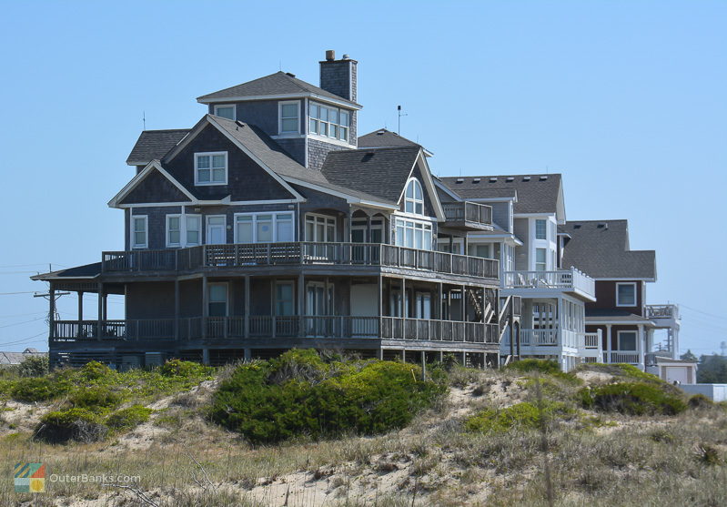 A beachfront home in Hatteras Village