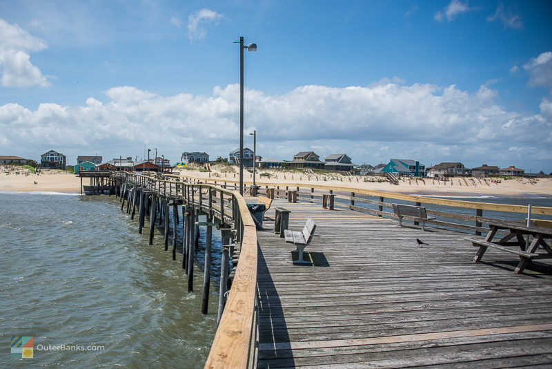 Pier fishing in Nags Head