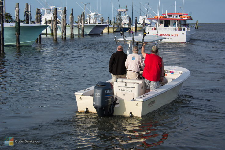 Headed out for a day of fishing