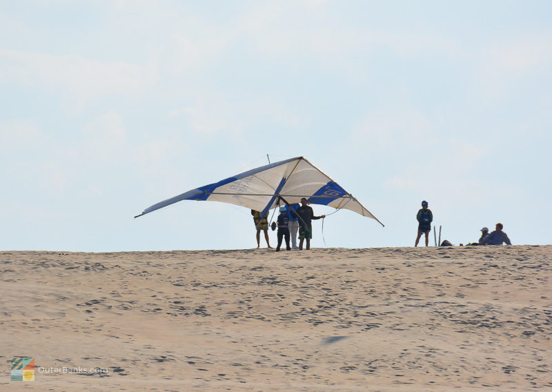 Hang gliding lessons at Jockey's Ridge State Park