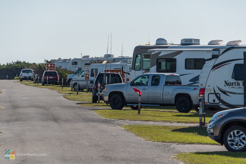 An Outer Banks RV park and campground on Ocracoke Island