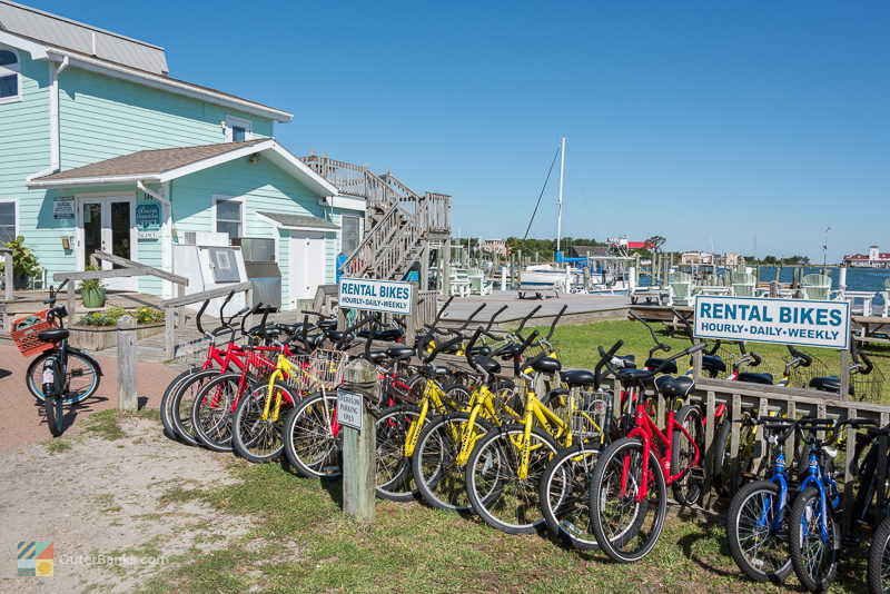 Bicycle rentals on Ocracoke Island