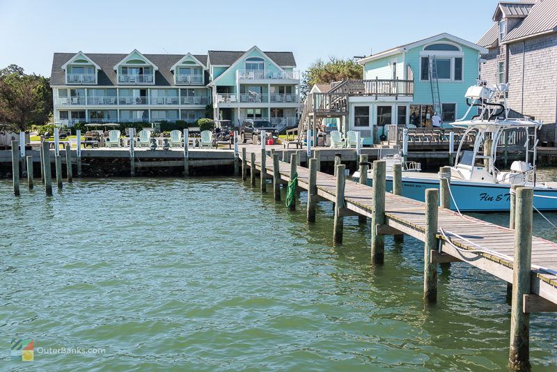 A small inn on Ocracoke Island