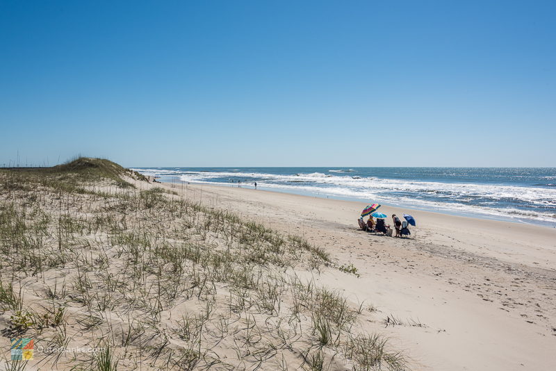 Ocracoke Island beach