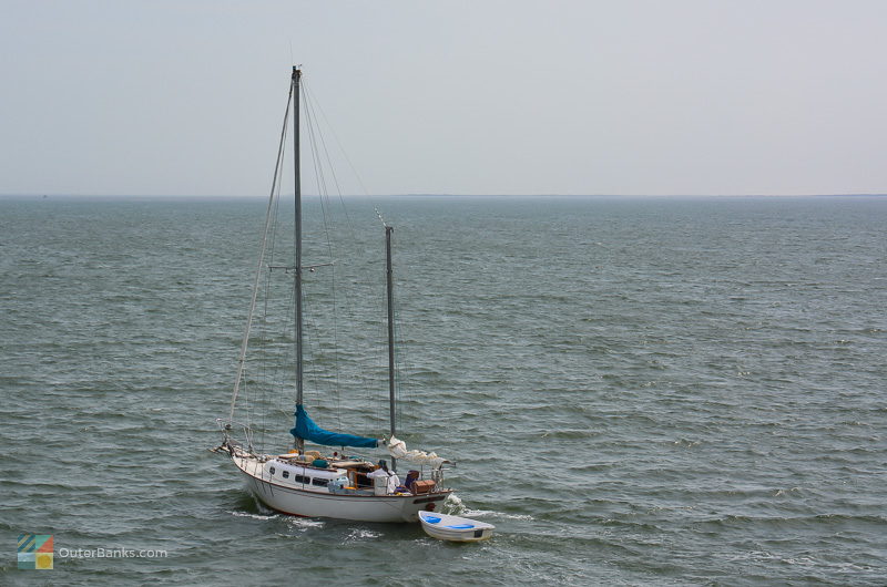 Heading into Pamlico Sound