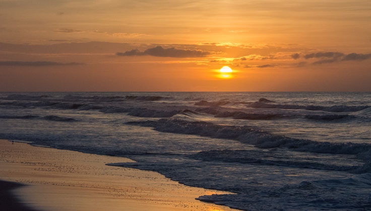 Sunrise Portsmouth Island