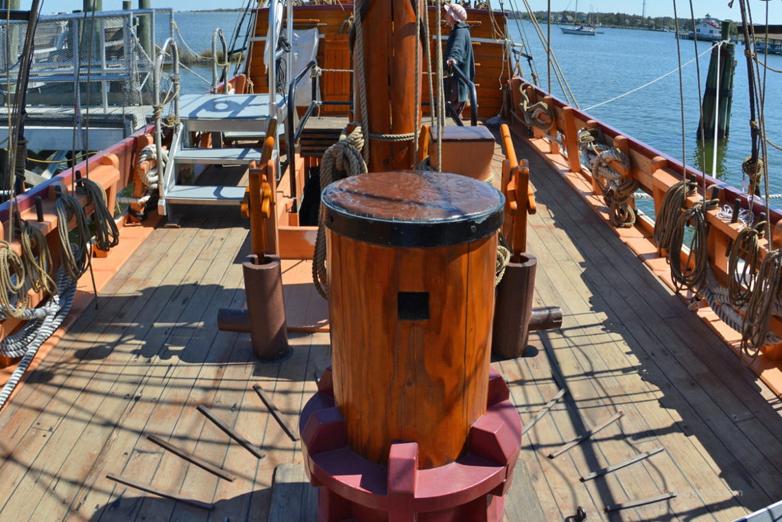 Tour the Elizabeth II on Roanoke Island Festival Park