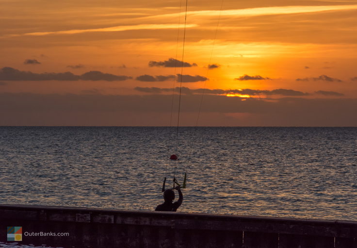 Returning to watch the sunset in Waves