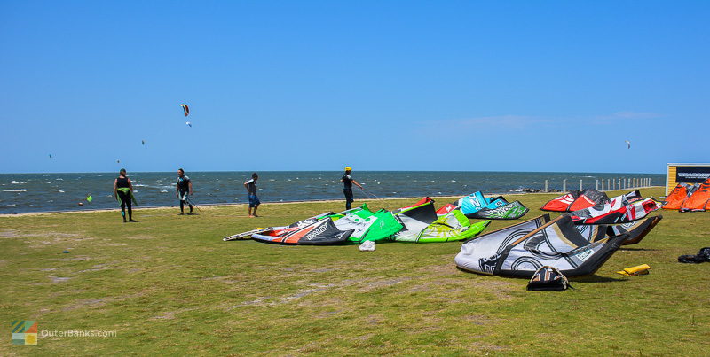 Kiteboarding from Kitty Hawk Kites in Rodanthe