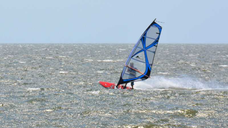 Windsurfer in Pamlico Sound