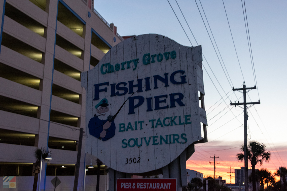 Cherry Grove Fishing Pier in Myrtle Beach SC