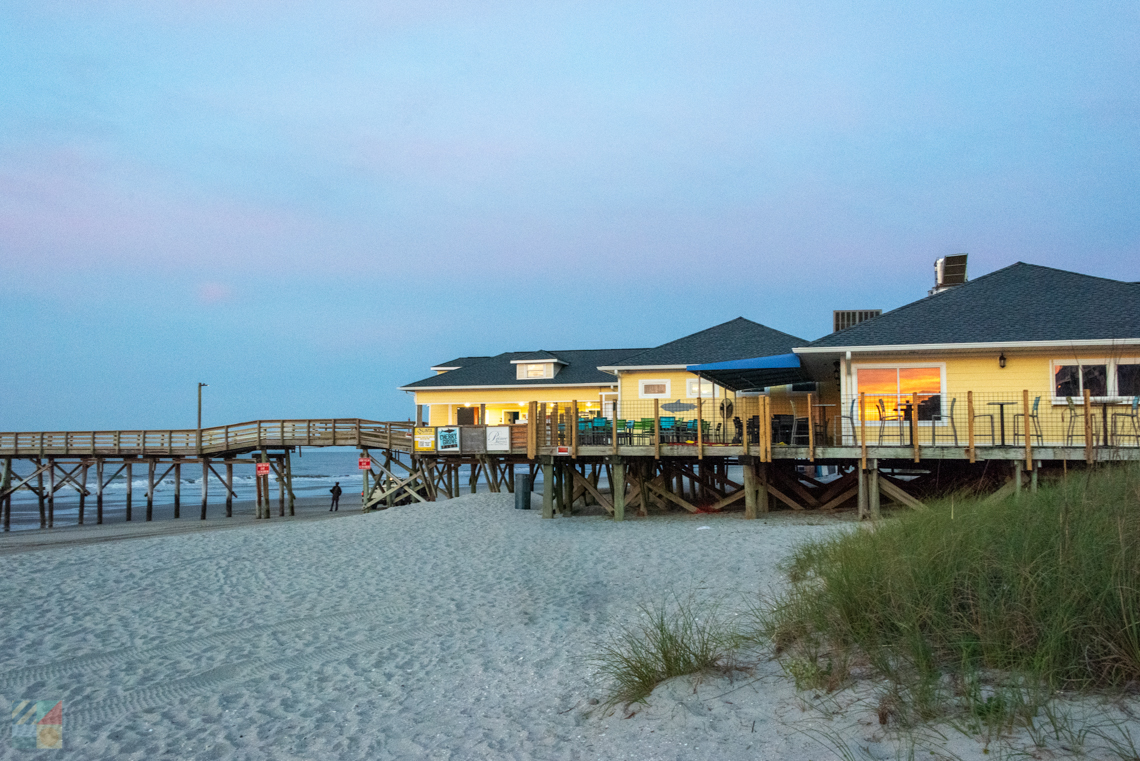 Cherry Grove Fishing Pier in Myrtle Beach SC