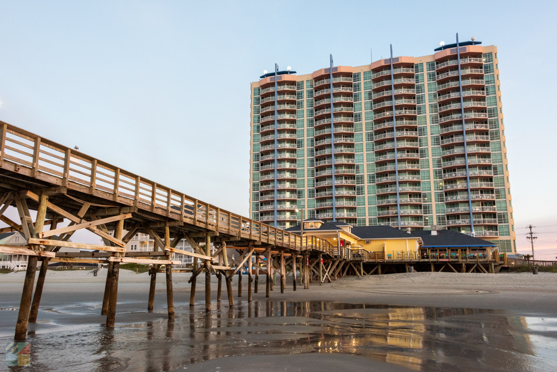 Cherry Grove Fishing Pier in Myrtle Beach SC