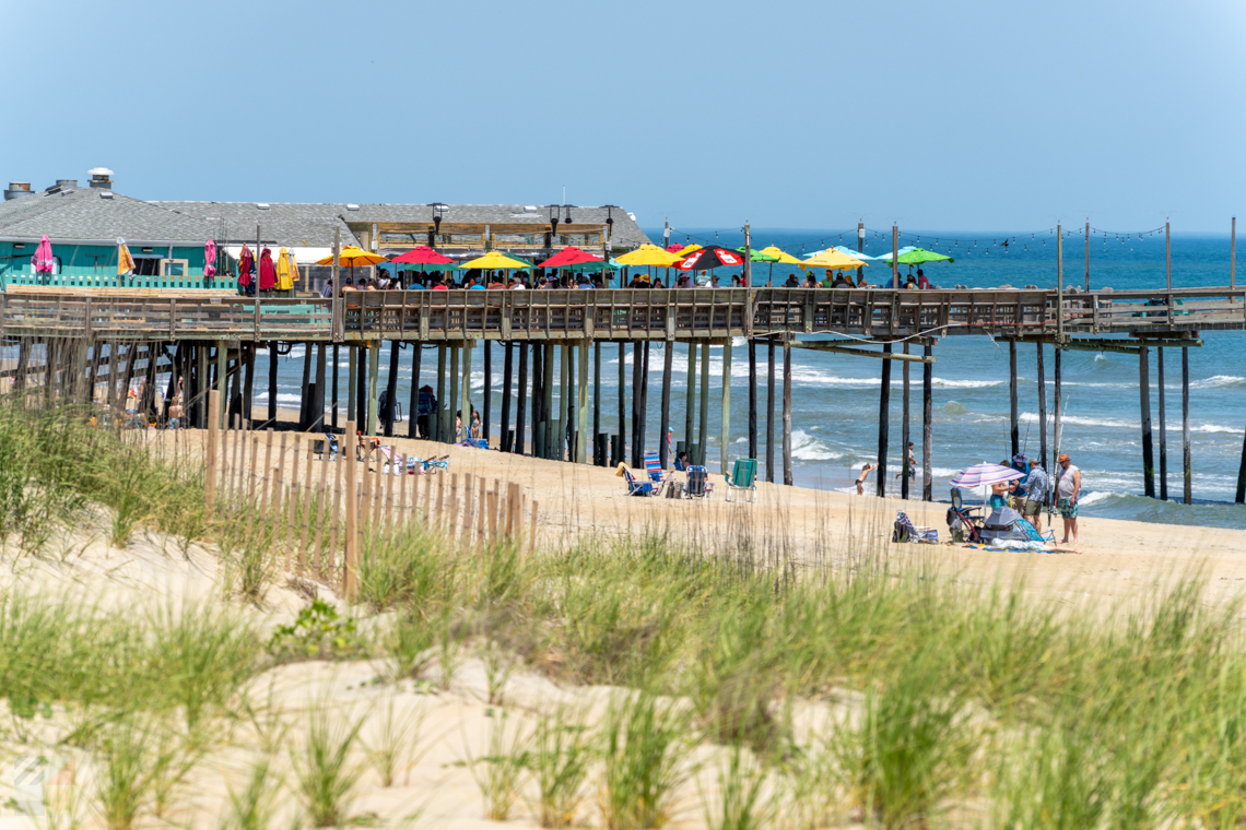 Outer Banks Fishing Pier and Fish Heads