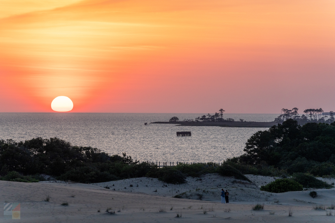 Jockeys Ridge State Park sunset